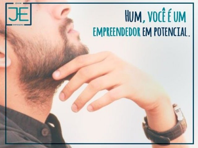 Hum, você é um empreendedor em potencial.